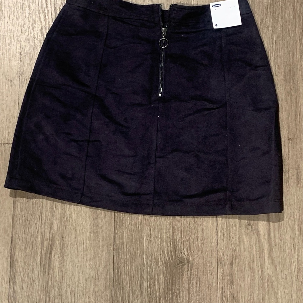 Madewell black Suede Pocket Mini Skirt - Picture 4 of 4